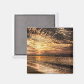 Stunning Beach Sunrise Magneet (Voorkant / Achterkant)