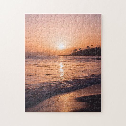 Stunning Beach Sunset Legpuzzel (Verticaal)