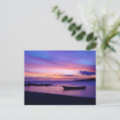 Stunning Fijian Sunset Briefkaart (Staand voorkant)