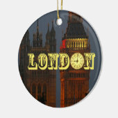 Stunning London Pro Foto Keramisch Ornament (Links)
