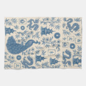 Stunning Mahjong Toile Kitchen Towel Theedoek (Horizontaal)