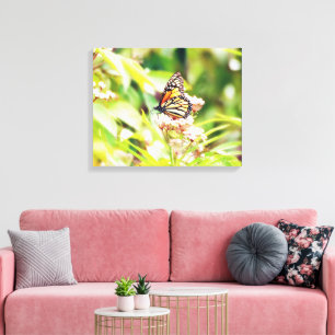 Stunning Natuur & Vlinder Kunst Schuimplaat Canvas Afdruk