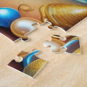 Stunning Ocean met Diamonds en Pearls Legpuzzel (Zijkant)