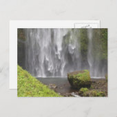 Stunning Oregon Waterfall Briefkaart (Voorkant / Achterkant)