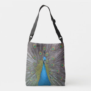 Stunning Peacock Crossbody Tas