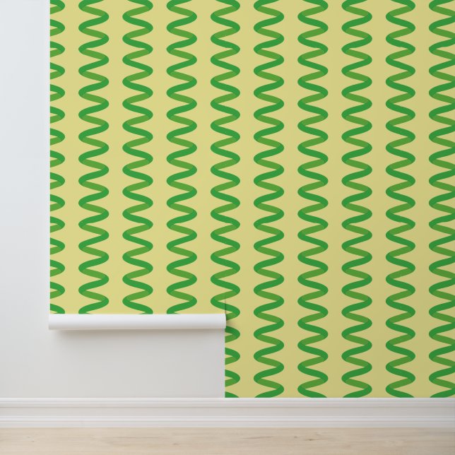 Stunning Spirulina Behang (Applicatie)