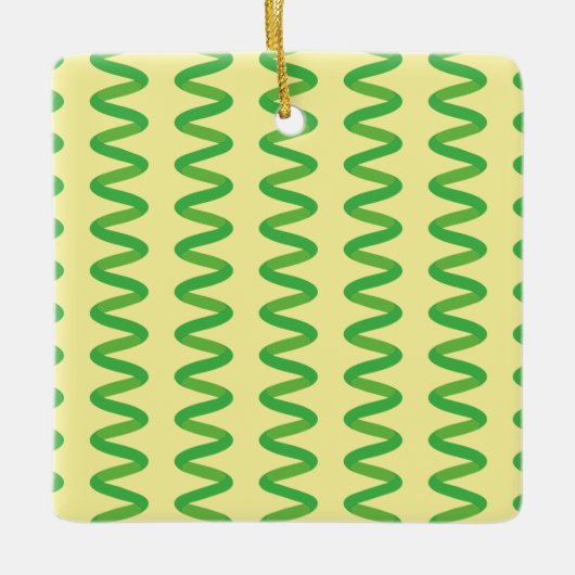 Stunning Spirulina Keramisch Ornament (Voorkant)