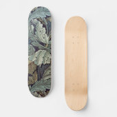Stunning William Morris Acanthus Leaf Design Skateboard (Voorkant)