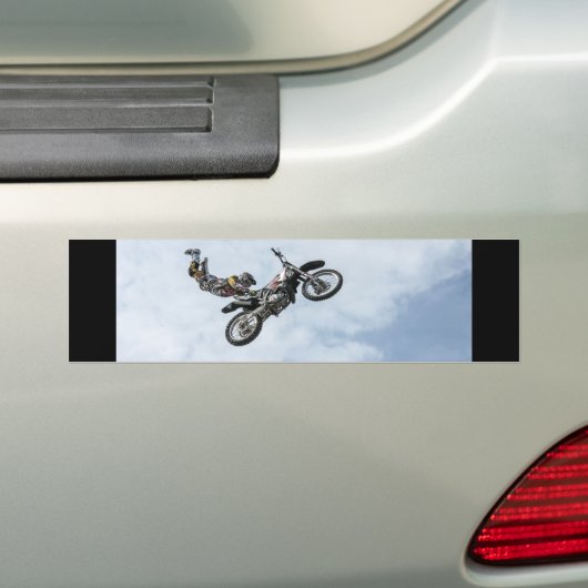Stunt Biker - Bumper Sticker (En voiture)