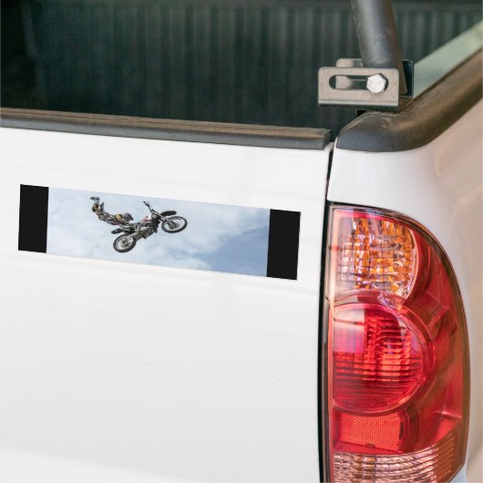 Stunt Biker - Bumper Sticker (Sur camion)
