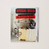 Stunt Fubby's Tom Cruise naspelen. Legpuzzel (Verticaal)