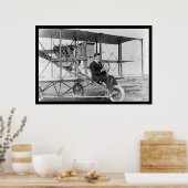 Stunt Pilot Lincoln Beachey 1912 Poster (Keuken)