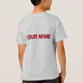 Stunt SCOOTER EVOLUTION kinder t-shirt met roet (Achterkant)