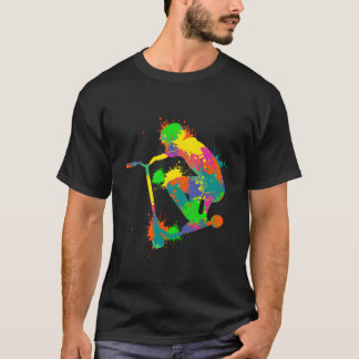 Stunt Scooter Rijder Jeugd T-shirt