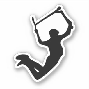 Stunt scooter sticker