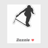 Stunt scooter trick Bartwist Sticker (Vel)