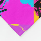 Stunt Scooter Trickster - Scooter Boy Fleece Deken (Hoek)