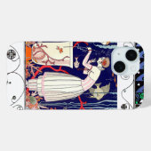 STUNTEN VAN KLEINE VIS, ART DECO BEAUTY-MODE Case-Mate iPhone CASE (Achterkant (horizontaal))