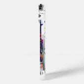 STUNTEN VAN KLEINE VIS, ART DECO BEAUTY-MODE Case-Mate iPhone CASE (Achterkant / Links)