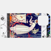 STUNTEN VAN KLEINE VIS, ART DECO BEAUTY-MODE Case-Mate iPhone CASE (Achterkant (horizontaal))