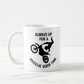 Stuntfiets Koffiemok (Links)