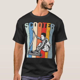 Stuntscooter scooter Retro Design T-shirt