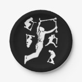 Stuntscooter scootering trricks papieren bordje (Voorkant)