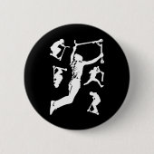 Stuntscooter scootering trricks ronde button 5,7 cm (Voorkant)