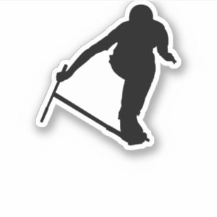 Stuntscooter-truc Sticker