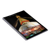 Stupa Boudhanath, Kathmandu at night - Nepal Notitieboek (Rechterzijde)