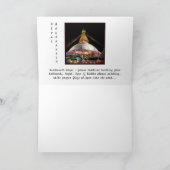 Stupa Boudhanath, Kathmandu la nuit - Carte Népal (Intérieur)