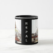 Stupa Boudhanath, Kathmandu - Nepal (Boeddha) Mok (Midden)