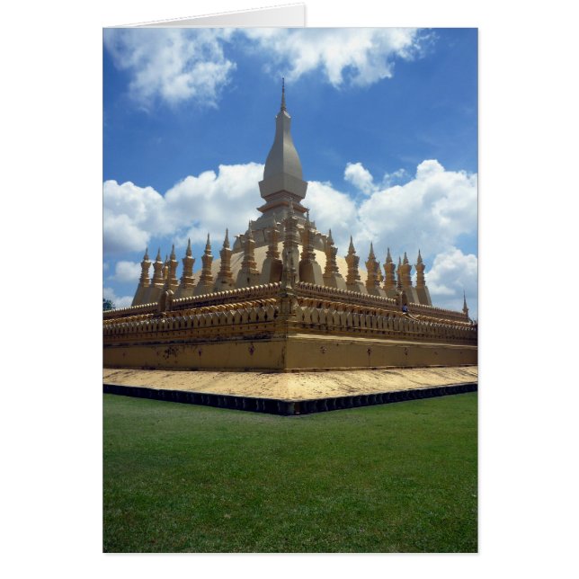 stupa doré laos (Devant)