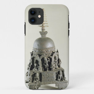 Stupa, Pala, Nalanda, Bihar (brons) iPhone 11 Hoesje