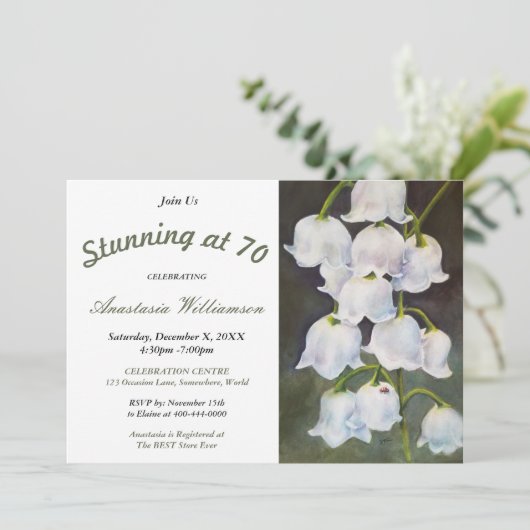 STUPÉFACTION INVITATION DE 70 PARTIES (Debout devant)