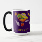 STUPENDOUSLY FRUIT DESIGNED WOMEN'S MUG  (Gauche)
