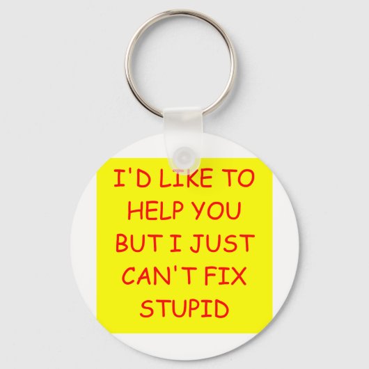 STUPID SLEUTELHANGER (Voorkant)