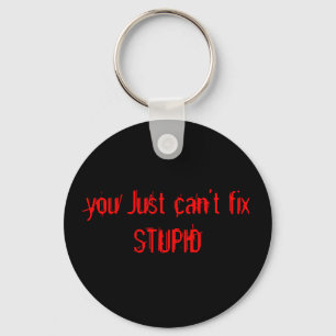 STUPID-sleutelhanger Sleutelhanger