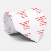 STUPID STROPDAS (Opgerold)