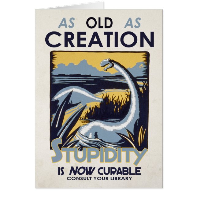 Stupiditeit is NU genezen! [kaarten] (Voorkant)