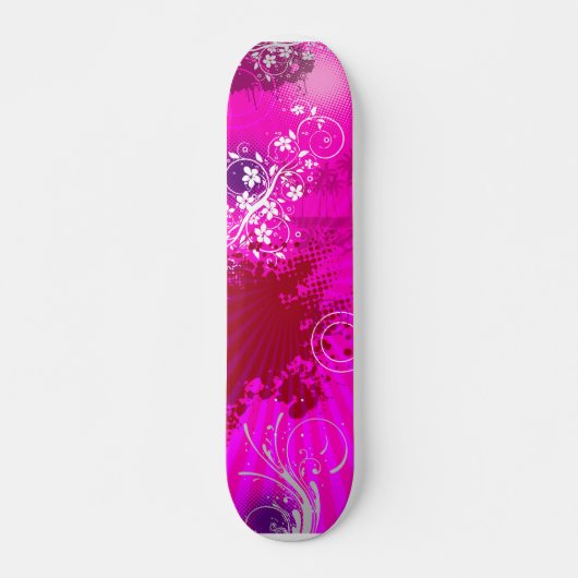 Sturban Grunge Roze Skateboard (Voorkant)