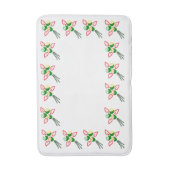 Sturdy Bath Mat met kleurrijke bloemen (Voorkant Verticaal)
