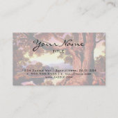 Sturdy Carte de visite de chêne (Devant)