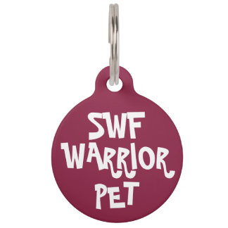 Sturge-Weber Warrior Pet Tag Huisdierpenning