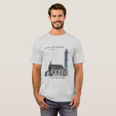Sturgeon Point Lighthouse cutout shirt light (Voorkant volledig)