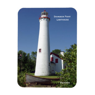 Sturgeon Point Lighthouse rechthoekmagnet Magneet