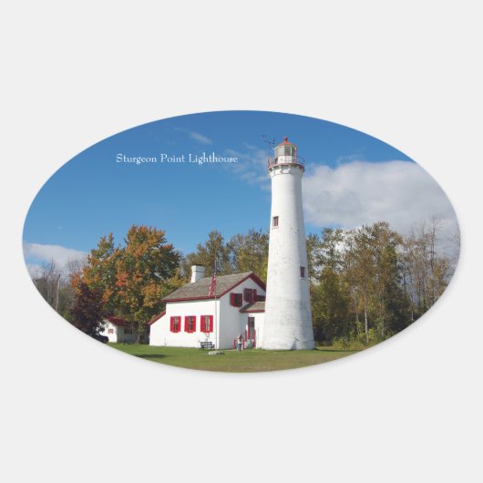 Sturgeon Point Lighthouse sticker (Voorkant)