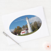 Sturgeon Point Lighthouse sticker (Envelop)