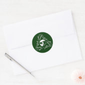 Sturgeon Sticker - Recyclen wit (Envelop)
