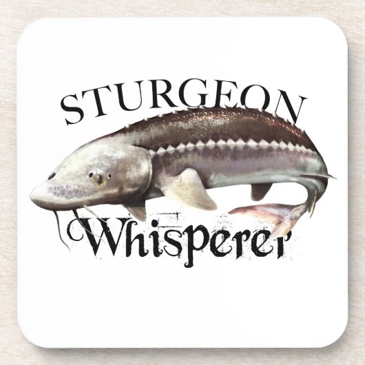 Sturgeon Whisperer Bier Onderzetter (Voorkant)